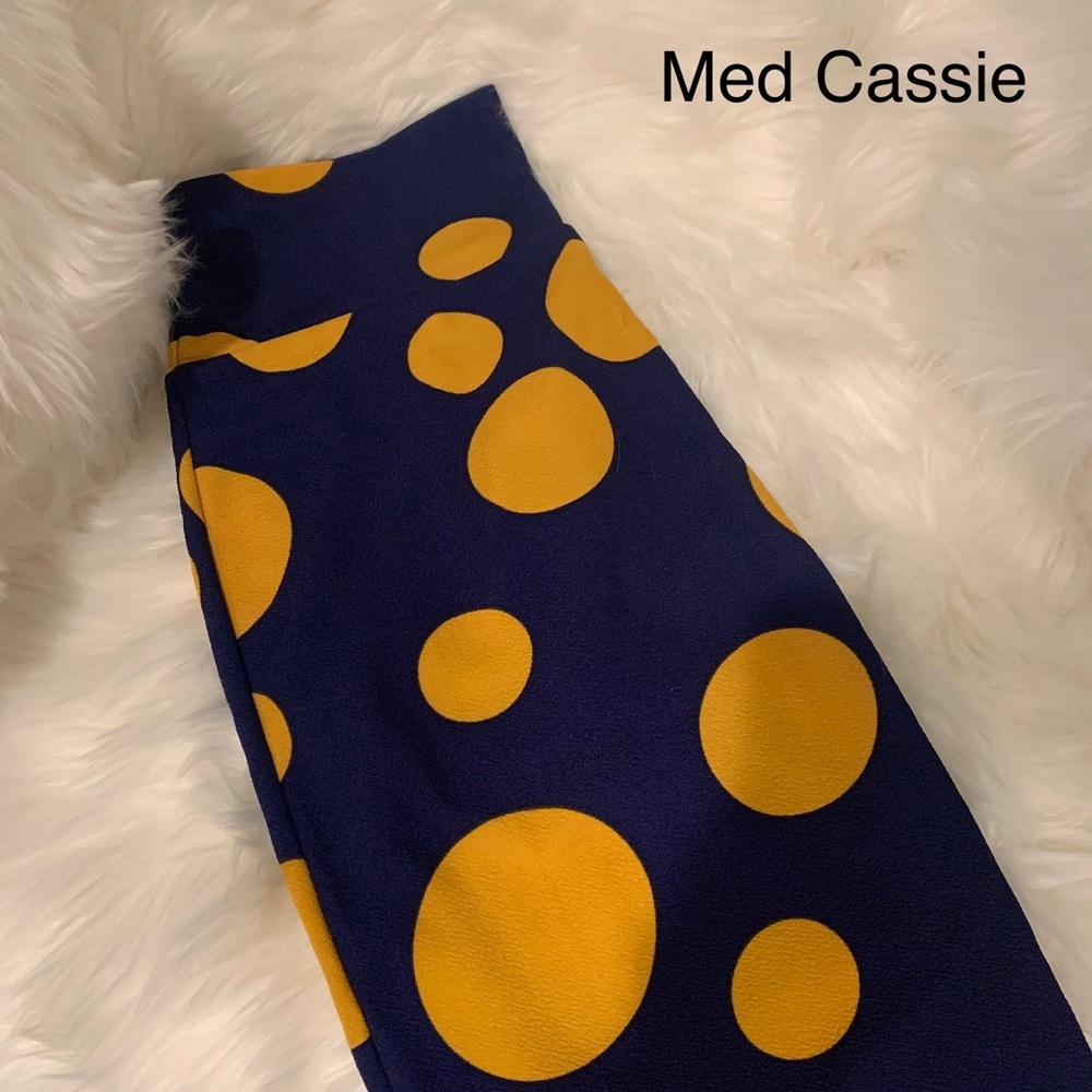 Blue and Gold Cassie Skirt